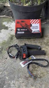 GAS KONTAN SPONTAN MODEL APRILIA RIDE IT SET HANDGRIP PANJANG KABEL 15 M RIDEIT HOLDER STATER KANAN UNIVERSAL