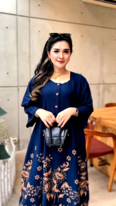 Daster Chibi Jumbo Murah Lengan 3/4 Bahan Rayon Premium Terbaru 2024