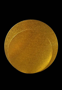 12 inches CAKE BOARD GOLD MATIGAS (2.5mm THICKNESS)