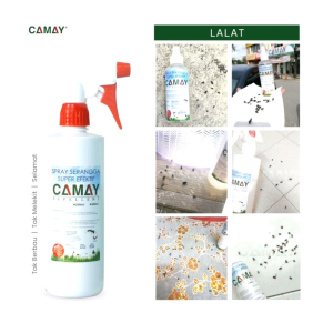 Camay Repellent Hapus Pepijat Kutu Rambut Semut Lipas Kutu Haiwan Ulat Pokok Serangga Perosak Kamitetep Anai Anai Lalat