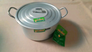 [CHÍNH HÃNG] Nồi Nhôm Nắp Bằng Kim Hằng (size 16 18 20 22 24 26 28 30)