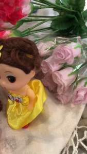 พวงกุญแจตุ๊กตาเด็กน้อย พวงกุญแจตุ๊กตาจิ๋ว พวงกุญแจ 1 ตัว