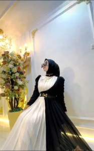 NEW GAMIS SHR DEALOVA // Maxi Dress Ceruty Full Furing Busui Friendly
