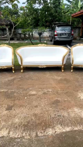 kursi sofa pelaminan putih kursi sofa putih