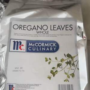 McCormick Oregano Leaves Whole 250g Foil Pack