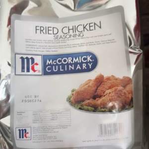 McCormick Fried Chicken Seasoning 1kg - Silver pouch Food staple for cooking.