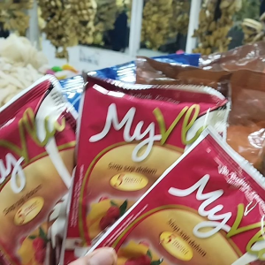 Vla bubuk instant rasa vanila