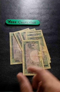 Uang Kera 5 Rupiah Tahun 1957 - Prefix 2 Huruf VF Utuh