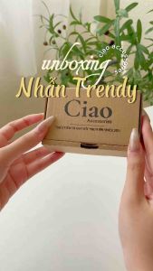 [KHÔNG ĐEN GỈ] Nhẫn titan thiết kế đơn giản tinh tế mã 73 Ciao accessories