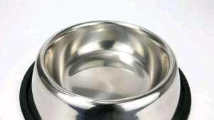 Stainless Steel Non-Slip Pet Bowl Non-Skid Pet Food And Water Bowl/Dogs And Cats Stainless Plate Dog Food Bowl Cat Bowl