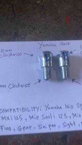 SIDE MIRROR ADAPTOR/EXTENSION FOR YAMAHA MOTORCYCLE (LONG)