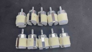 ตัวกรองน้ำมันหล่อโซ่ ตัวกรองเชื้อเพลิง ตัวกรองเบนซิน ไส้กรอง เลื่อยยนต์ รุ่น 5200 5800 3800และรุ่นอื่น