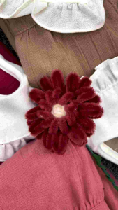 Nahla Dress Anak Korea Vintage Lucu Mewah Terbaru