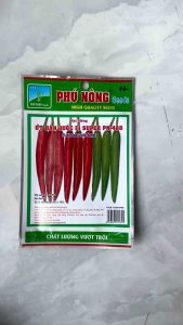 Bộ Hạt Giống Ớt Phú Nông Đa Dạng: Ớt Xiêm Xanh/PK 168/89/PN 29 - Chất Lượng Cao