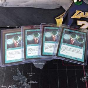 PONDER 4 ใบ 🎴 การ์ดสะสม เมจิกเดอะแกเธอริง 🇺🇸 Magic The Gathering 🇺🇸 ของแท้ 100% ✨ Mythical Sorcery Card 🇺🇸 Time Spiral Remastered ✨ NM ทุกใบ 🇺🇸 สวย Top Load