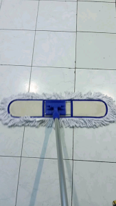 Alat pel Lantai Lobby Duster rangka lipat 45Cm60Cm80Cm