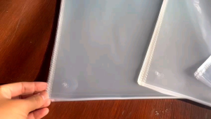 Termurah plastik opp / plastik baju / plastik Opp double press + ventilasi tebal 0.5 (100pcs)