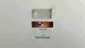 Plat Siku Model L - Plate Pelat Plat Pangkon Bracket Braket Besi Variasi Untuk Pangkon Universal Untuk Segala Semua Motor Model Siku L