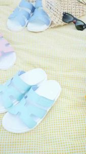 รองเท้าแตะวินเทจ เพื่อสุขภาพ ยี่ห้อ Dekker เดกเกอร์ รุ่น KA8700ไซส์ 36-41 (Deblu)