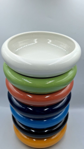 อ่าง เซรามิค อ่างบัว เลี้ยงปลา จัดสวนถาด กว้าง8นิ้ว ทรงใหม่ มี7สี ราคาขาย/1ใบ