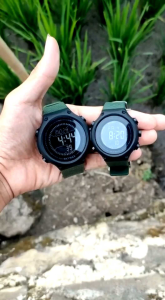 Jam Tangan Digital Skymax 1810 Original Anti Air Free Box Gelang Dan Baterai Cadangan