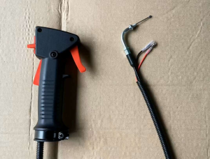 A376เฉพาะมือเร่งพร้อมสายข้องอ/รูแฮนด์19มิล. เครื่องตัดหญ้า 2 จังหวะ NB411 RBC 411อย่างดี #งานคุณภาพ #ตรงปก100%✓✓✓