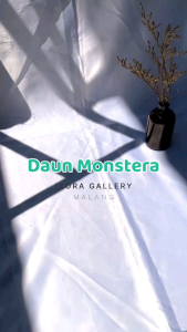 (COD)DAUN MONSTERA ARTIFICIAL/ DAUN MONSTERA PLASTIK/ BUNGA HIAS/DAUN MONSTERA IMITASI