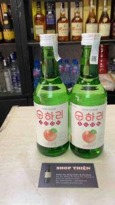 Sô Chu Soju Hàn Quốc CHUM CHURUM Peach 12% 360ml-Vị Đào