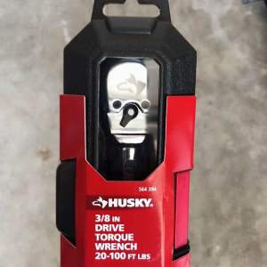 Husky 20 ft. /lbs. to 100 ft. /lbs. 3/8 in. Drive Torque Wrench