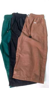 CELANA PENDEK WANITA SANTAI KULOT LINEN