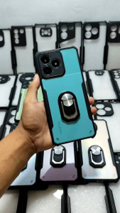 Case + Ring Holder Xiaomi Redmi 13 4G / Redmi 12 4G / Redmi 10 4G / Redmi 10 5G / Redmi 9 Shockproof Premium Transparan