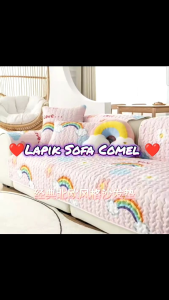 【Malaysia stock】Cotton sofa cushion Cover Anti-Slip L Shape sofa / 1+2+3+4 Sofa 全棉沙发坐垫防滑沙发套布艺沙发巾用防滑简约现代纯棉套罩巾北欧坐垫代发
