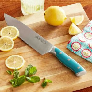 The Pioneer Woman Pioneer Signature 8 inch Stainless Steel Chef Knife Teal