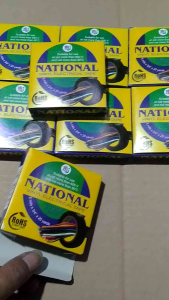 Promo 10 Roll !! Isolasi Hitam Listrik PVC National - Solusi Termurah