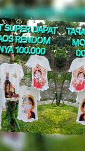 Paket Super Murah Dapatkan 5 Kaos Rendom Putih & Beli Lokal di Genius Shop