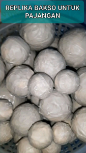 [COD BISA] REPLIKA BAKSO SETAN ±10cm (5pcs) - BAKSO PALSU - BAKSO MAINAN - BAKSO PAJANGAN - BAKSO HIASAN - BAKSO ETALASE