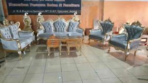 SOFA TAMU INUL KAYU JATI FINISHING MEWAH MEJA KURSI UKIR RUANG DEKORASI INTERIOR MURAH TATANING FURNITURES JEPARA