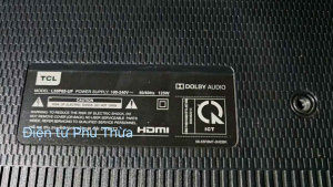Bo mạch bo khiển Tv TCL L55P65-UF - 55P65 chạy màn hình 2 cáp nguyên zin hoạt động tốt