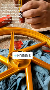 3 Treker pencabut bering pelepas bearing Treker Alat bantu lelepas pencabut Klaker Lahar Laher pecah remuk ancur di Velg Velk 1set