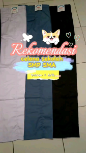 Celana Seragam Sekolah SMP SMA SMK: Desain Modern & Nyaman