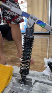 โช๊คโชบิ ฟอซ่า CHO BI V.2 ปรับรีบาวด์ได้ ราคา ต่อ1คู ขนาดความสูง400มิล โชบิ โซบิ แถมสติกเกอร์แก้สซี สปริงใหญ่