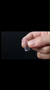 fake nails bening kuku palsu clear transparant 20 pcs kuku nail art korea import manicure