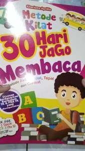 Buku metode kilat 30 hari jago membaca