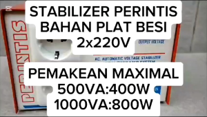 STABILIZER / STAVOL PERINTIS 500VA 1000VA