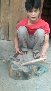 kapak kacil tanggung kampak super tajam asli bazza