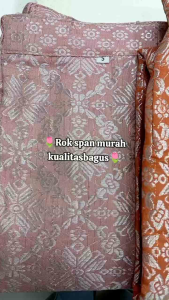 Songket Span Untuk Pesta: Rok Songket Tenun Kualitas Tinggi