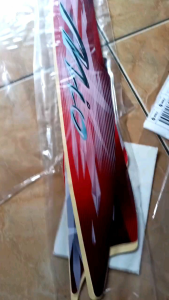 STIKER STRIPING LES LIS BODY MIO SMILE 2009 2010 WARNA MERAH STANDAR