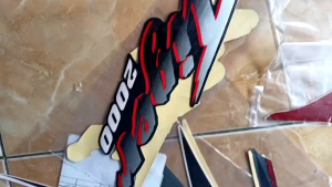 STRIPING STANDART LIST BODY MOTOR HONDA TIGER 2000