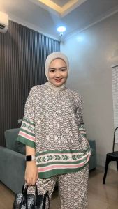 Set Lala Jumbo LD 120 Bahan Rayon Busui Friendly