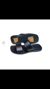 Sandal Laki-Laki Model Ban Dua Kulit Sapi: Desain Kasual & Berkualitas